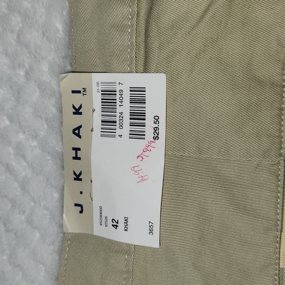 J.KHAKI RELAXED FIT KHAKI SHORTS MENS SIZE 42 - Picture 4 of 9